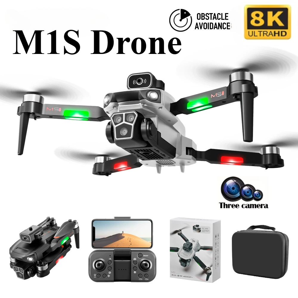 M1S Drone 8K Professional Trip - Drone Gimbal 3 Axis recensione e prezzo
