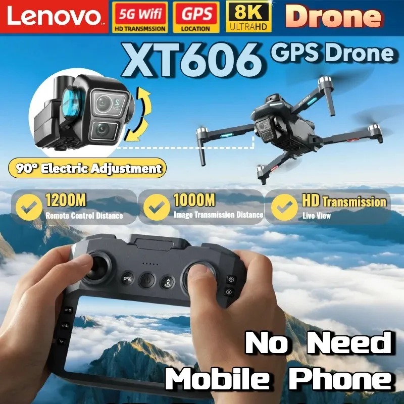 Lenovo XT606 GPS Drone Brushle - Drone Gimbal Mount recensione e prezzo