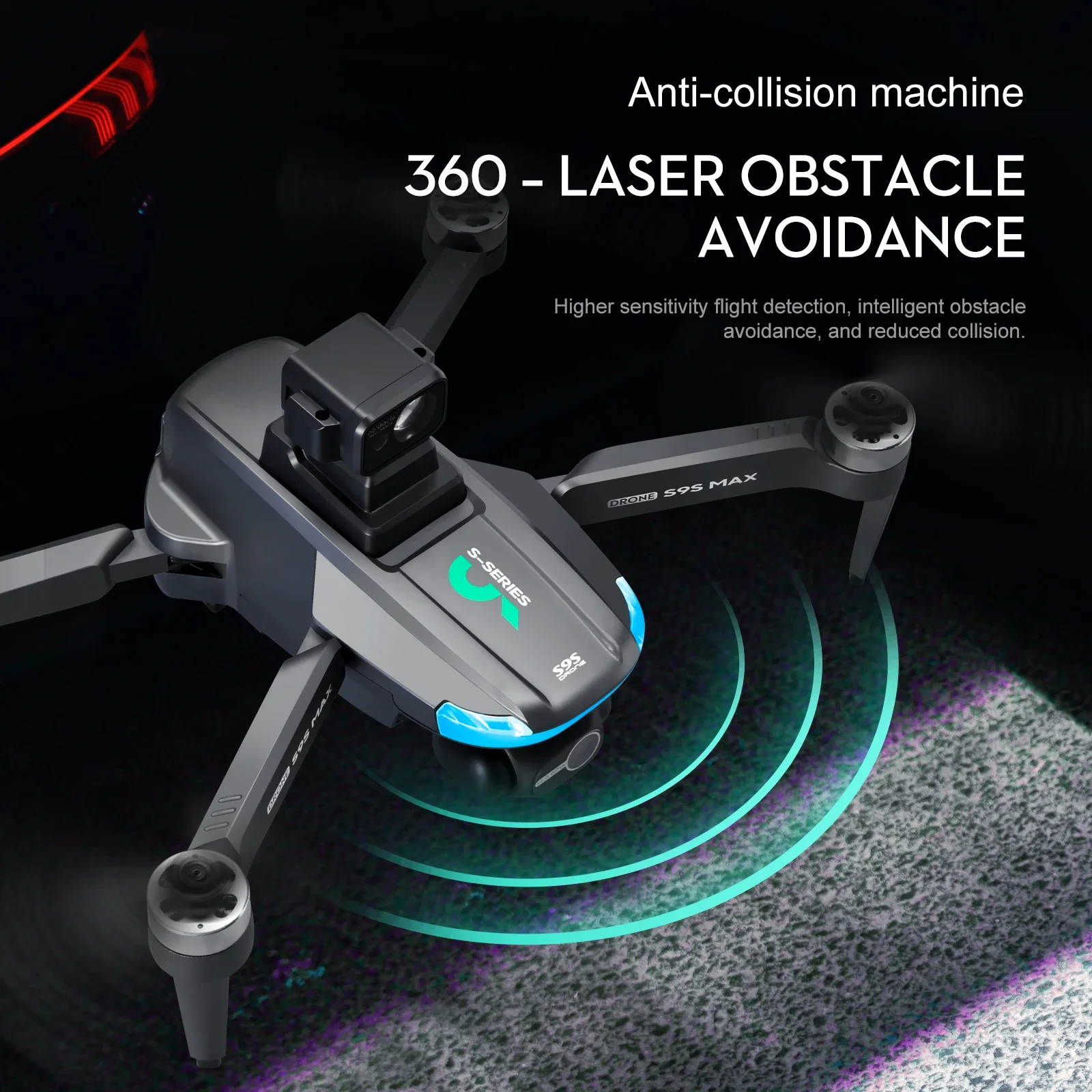 NEW S9S MAX MINI Drone 4K 2-Ax - Drone Gimbal Brushless recensione e prezzo