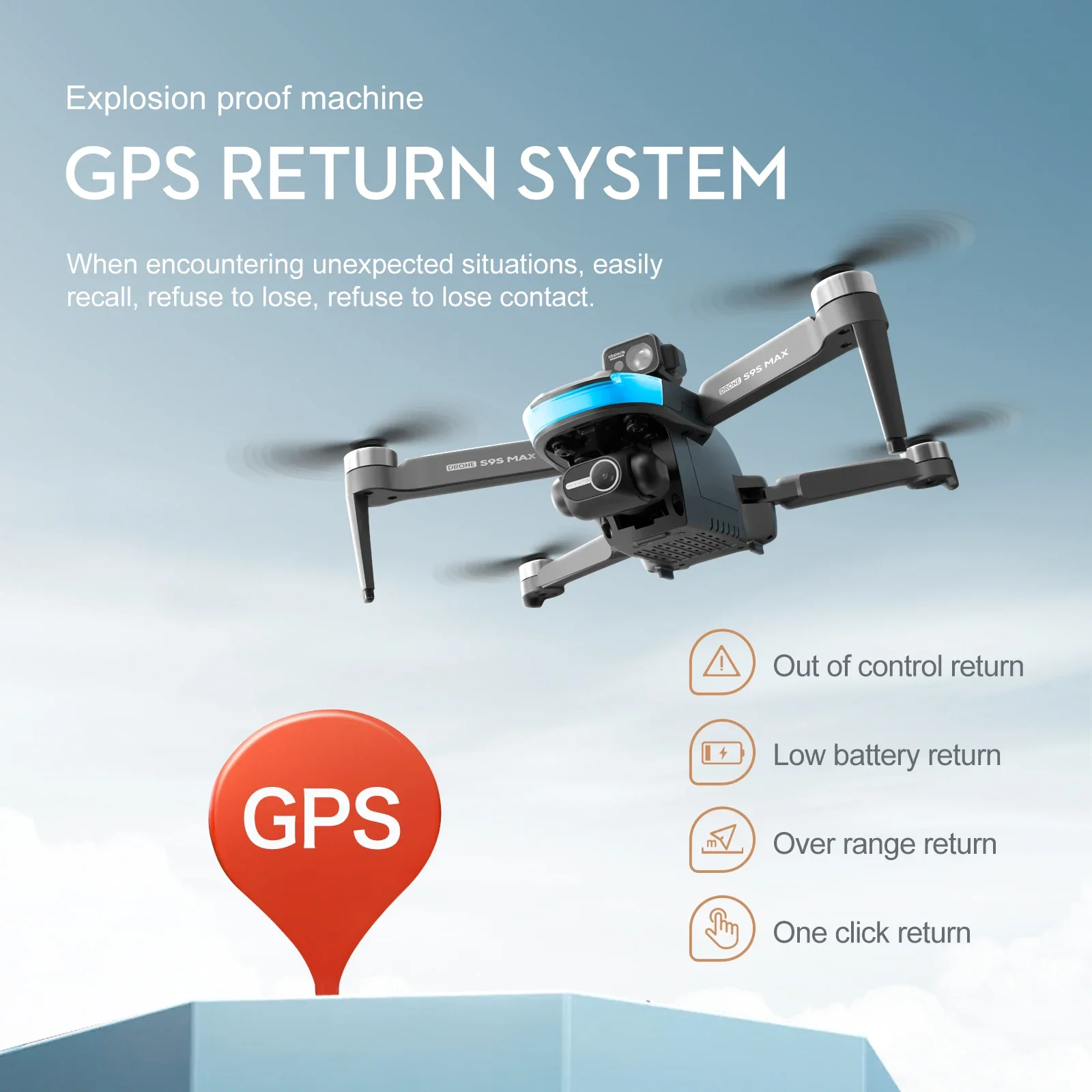 NEW S9S MAX MINI Drone 4K 2-Ax - Drone Gimbal Brushless recensione e prezzo
