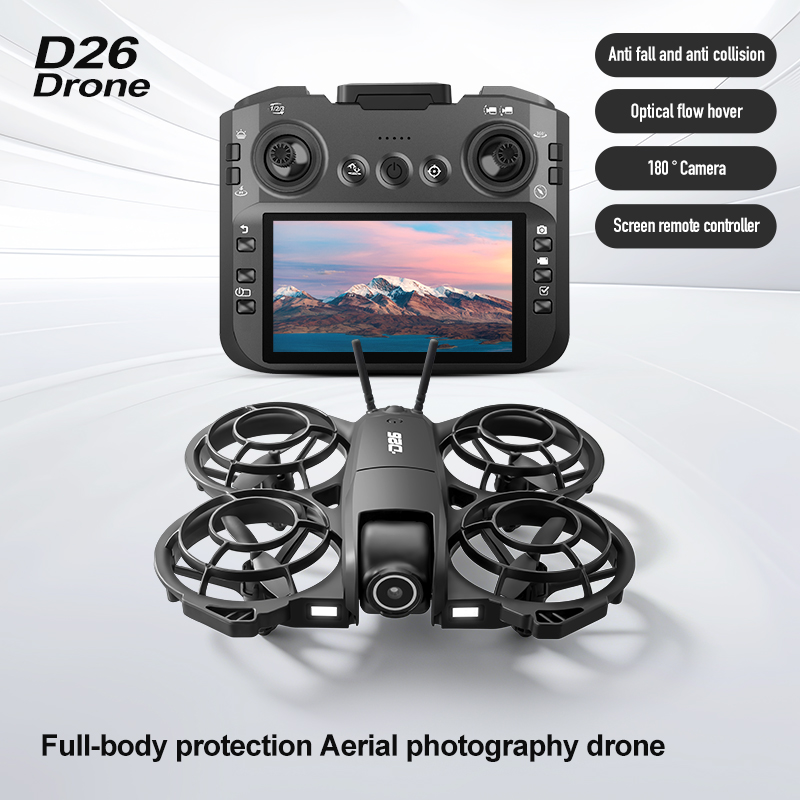 D26 Drone 4K Aerial HD 180° Ca - Drone Gimbal Brushless recensione e prezzo