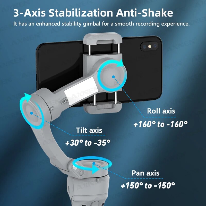 HQ6 3-Axis Gimbal Handheld Sta - Drone Gimbal For Gopro recensione e prezzo