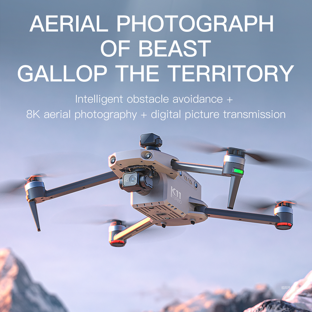 K11 Tubro Dual Camera GPS Dron - Drone Gimbal Mount recensione e prezzo
