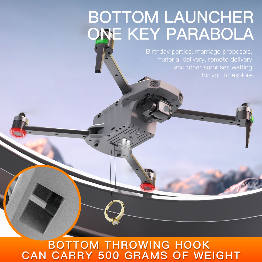 K11 Tubro Dual Camera GPS Dron - Drone Gimbal Mount recensione e prezzo