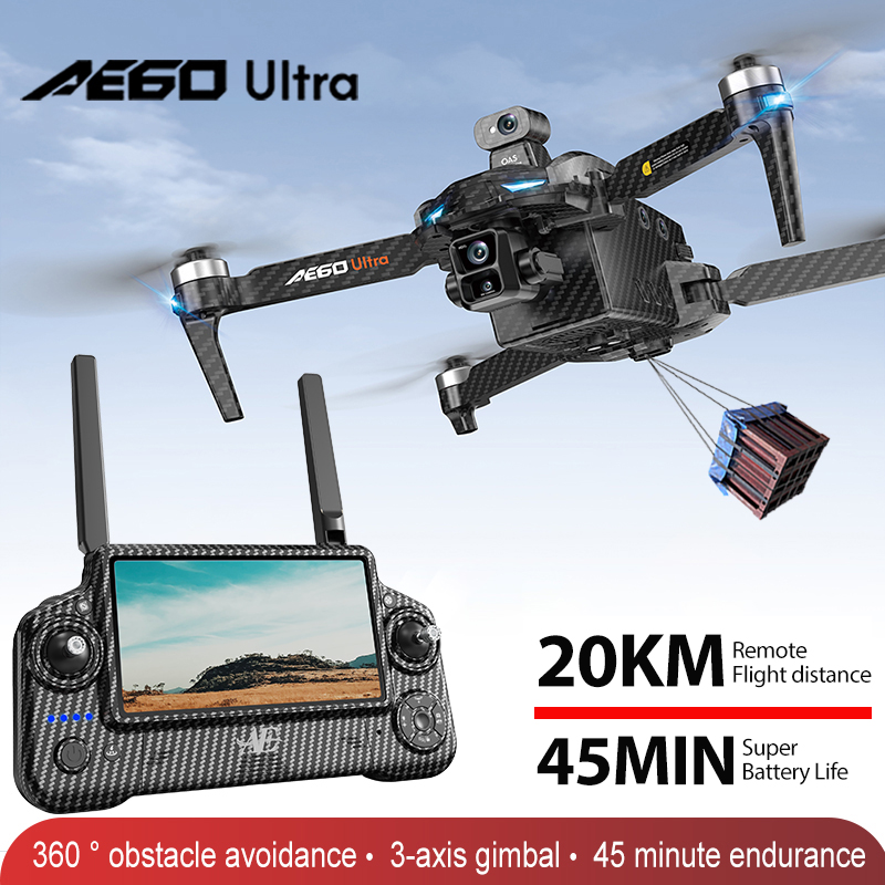 AE60 GPS Drone Professional 8K - Drone Gimbal 3 Axis recensione e prezzo