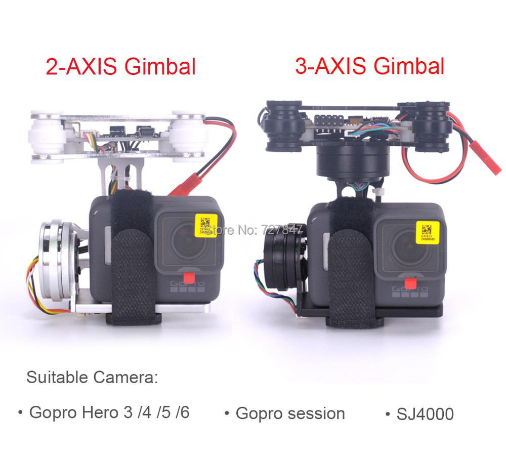 RTF FPV 3-AXIS / Lightweight 2 - Drone Gimbal For Gopro Hero recensione e prezzo
