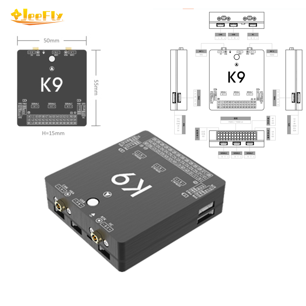 1PCS ACFLY K9 Flight Controlle - Drone Gimbal 3 Axis recensione e prezzo